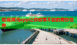 短视频污app让你欲罢不能的奇妙世界
