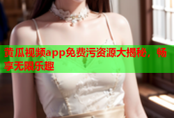 黄瓜视频app免费污资源大揭秘，畅享无限乐趣