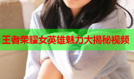 王者荣耀女英雄魅力大揭秘视频