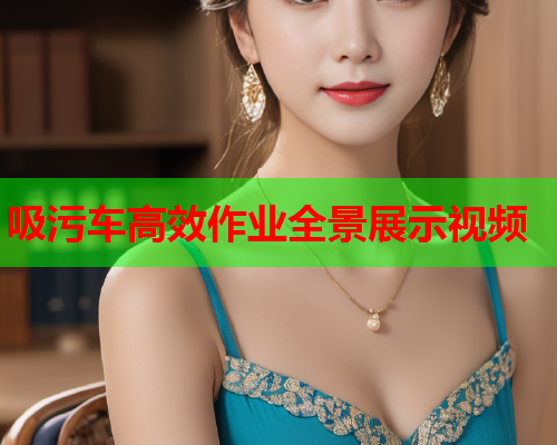 吸污车高效作业全景展示视频