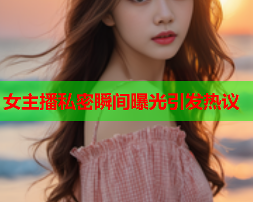 女主播私密瞬间曝光引发热议