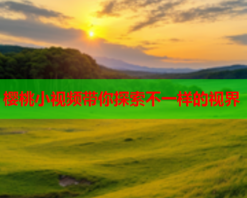 樱桃小视频带你探索不一样的视界