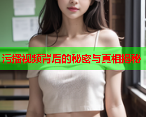 污播视频背后的秘密与真相揭秘