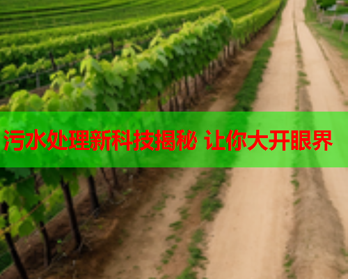 污水处理新科技揭秘 让你大开眼界