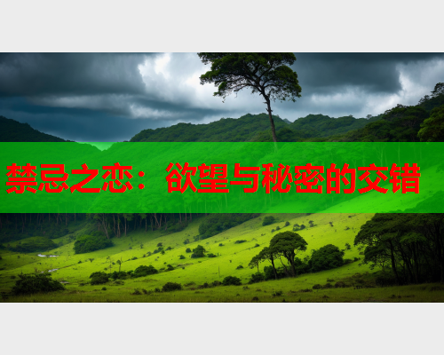 禁忌之恋：欲望与秘密的交错