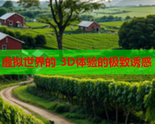 虚拟世界的 3D体验的极致诱惑